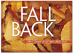 Fall Back Arrow Card D5091D-Y